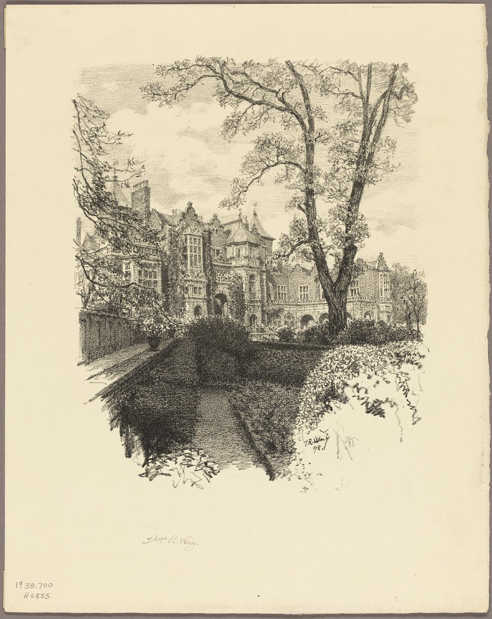 Holland House od Thomas Robert Way