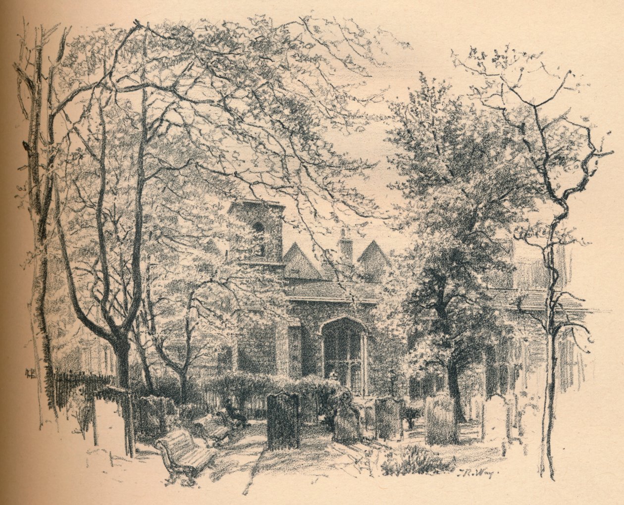 Královská kaple, palác Savoy, 1902 od Thomas Robert Way