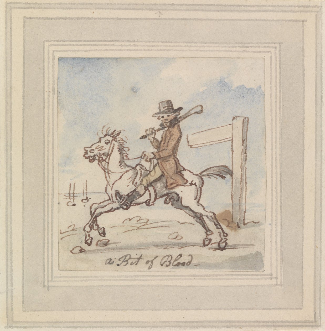 Trocha krve od Thomas Rowlandson