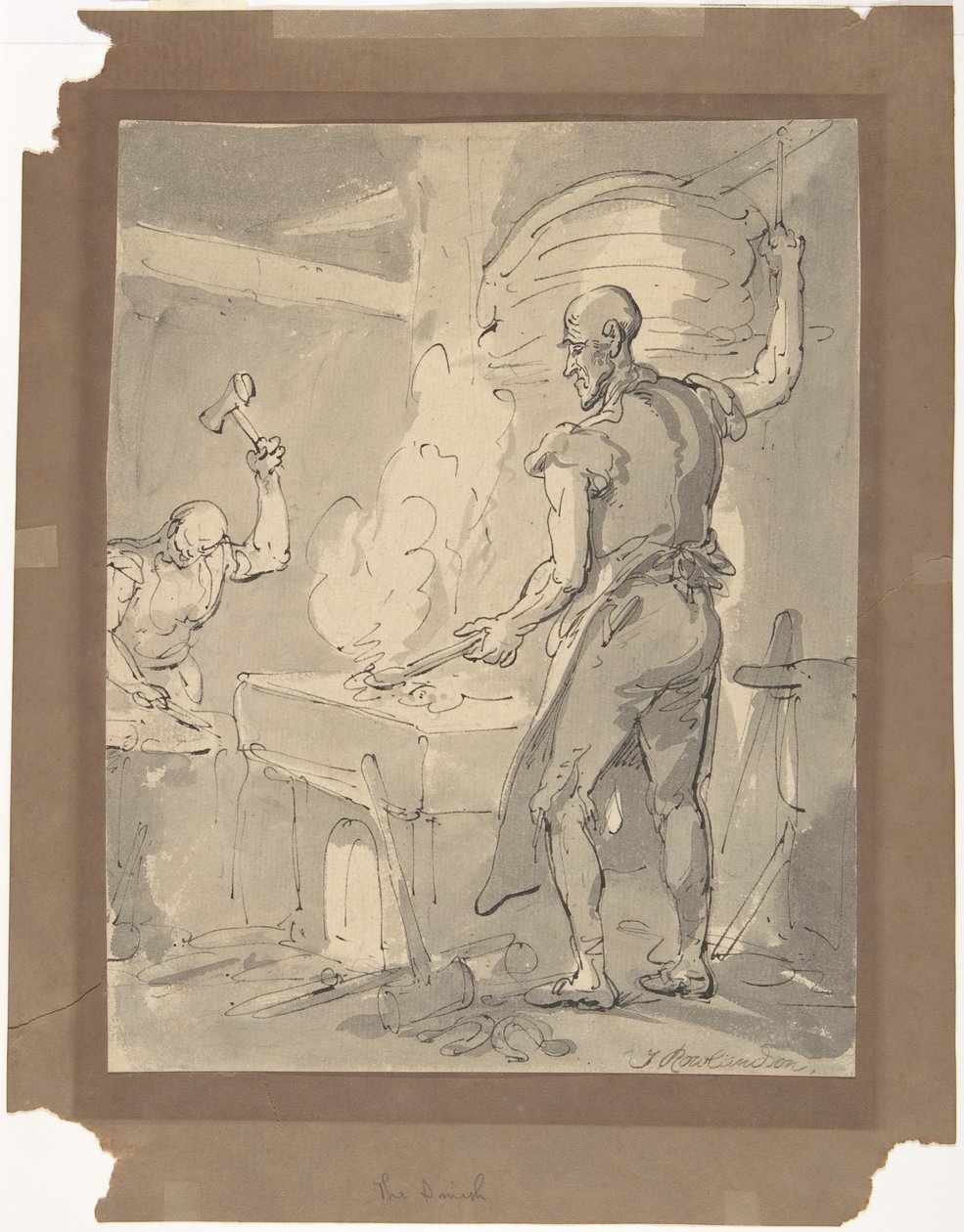 Kovář od Thomas Rowlandson