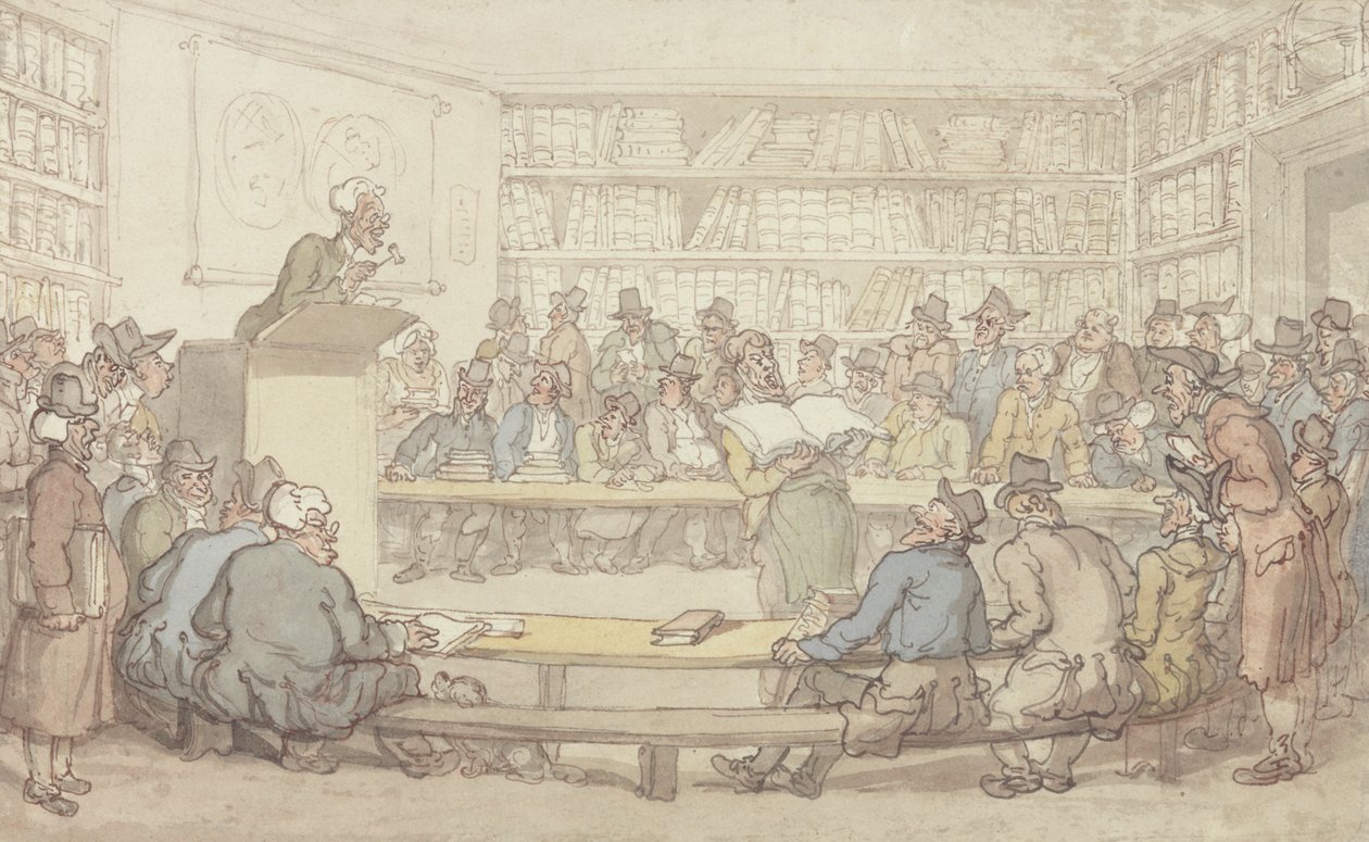 Aukce knih od Thomas Rowlandson