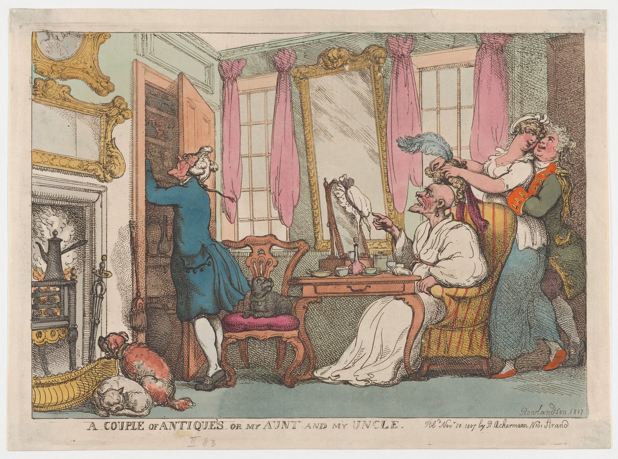 Pár starožitností aneb moje teta a můj strýc, 20. listopadu 1807, 20. listopadu 1807. od Thomas Rowlandson