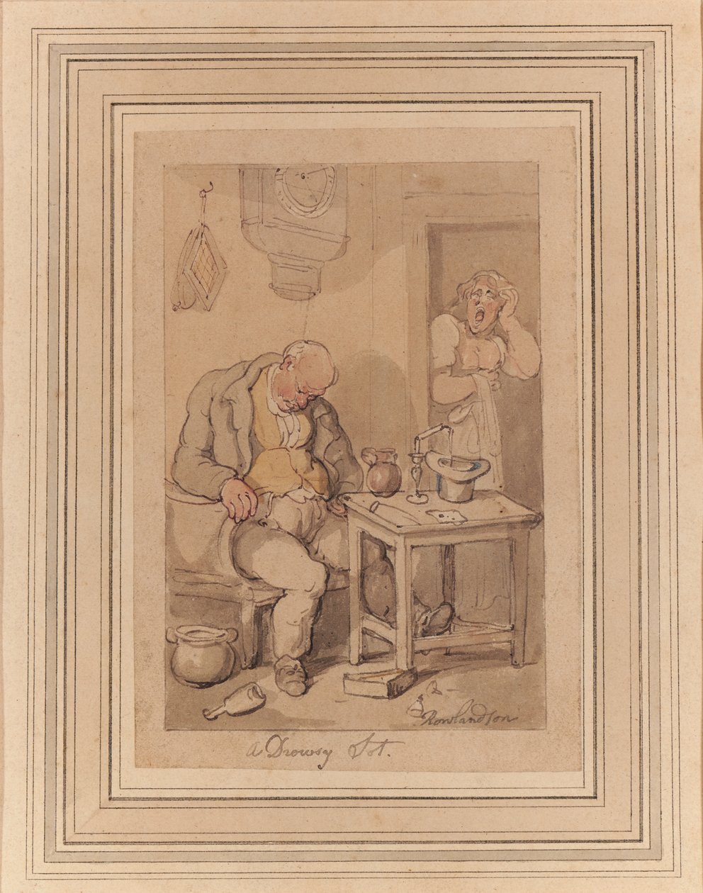 Ospalý Sot od Thomas Rowlandson
