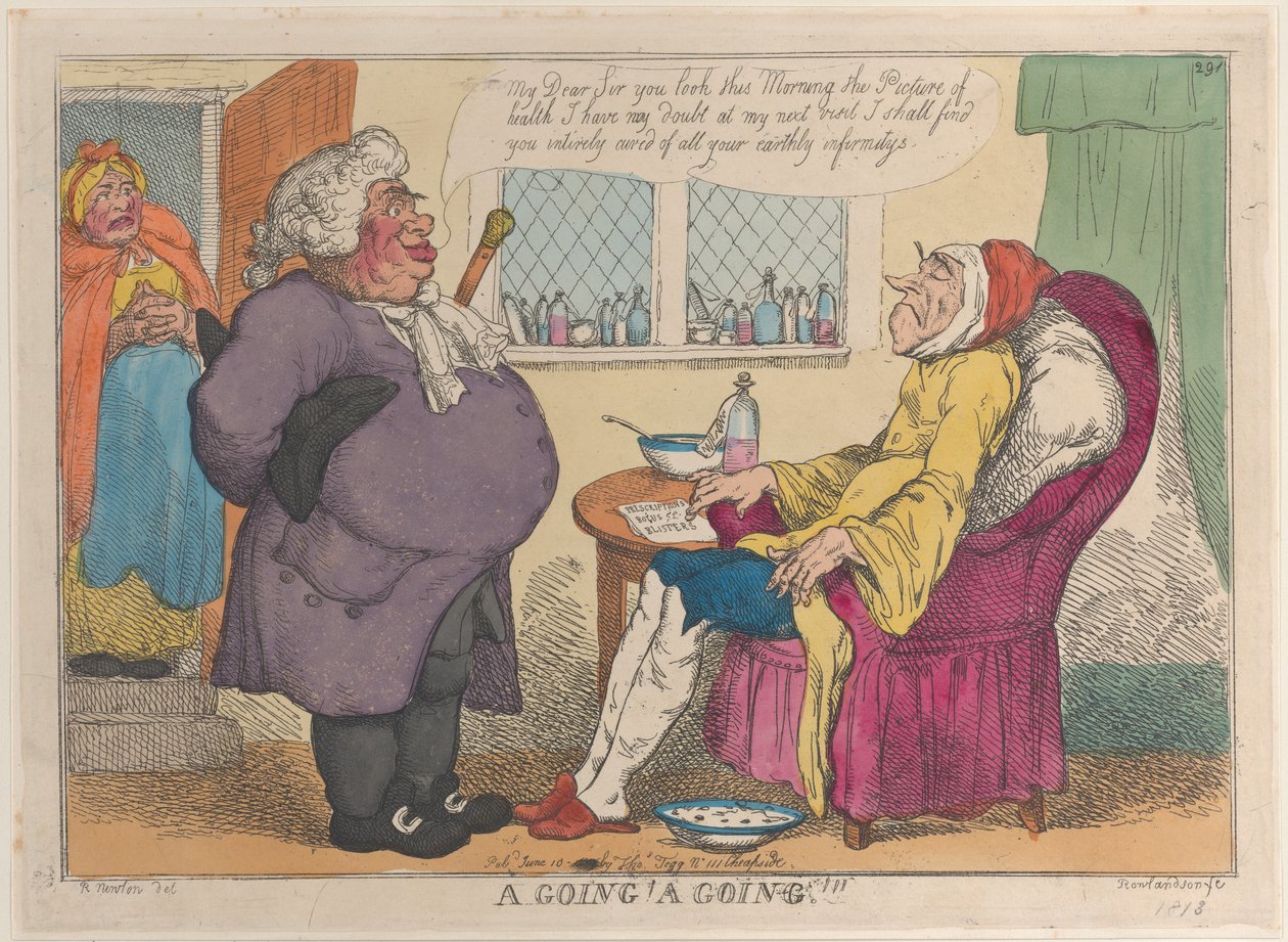 A Jdeme! A Going!!!, [1809], znovu vydáno 1813., [1809], znovu vydáno 1813. od Thomas Rowlandson
