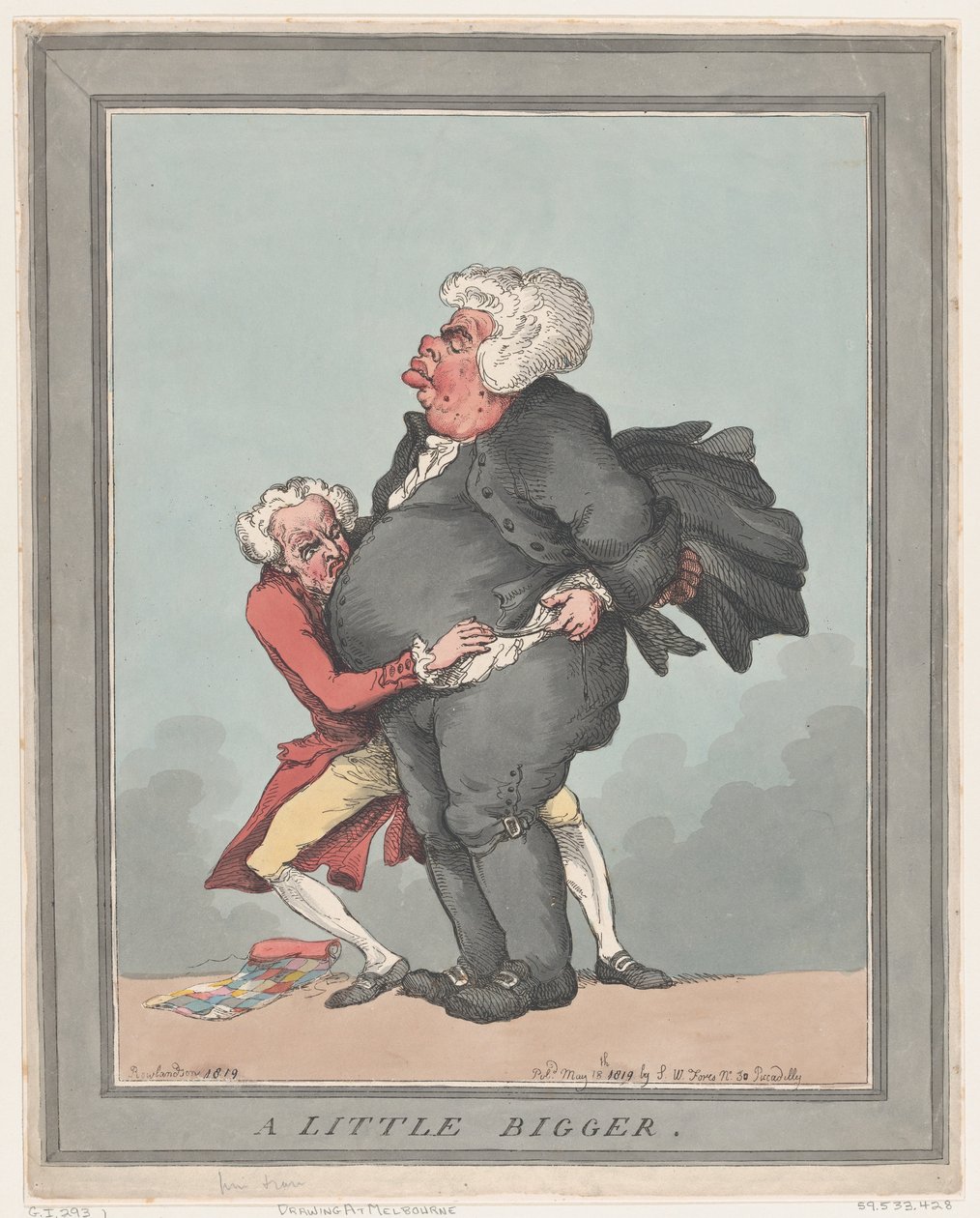 Trochu větší, 18. května 1819, 18. května 1819. od Thomas Rowlandson