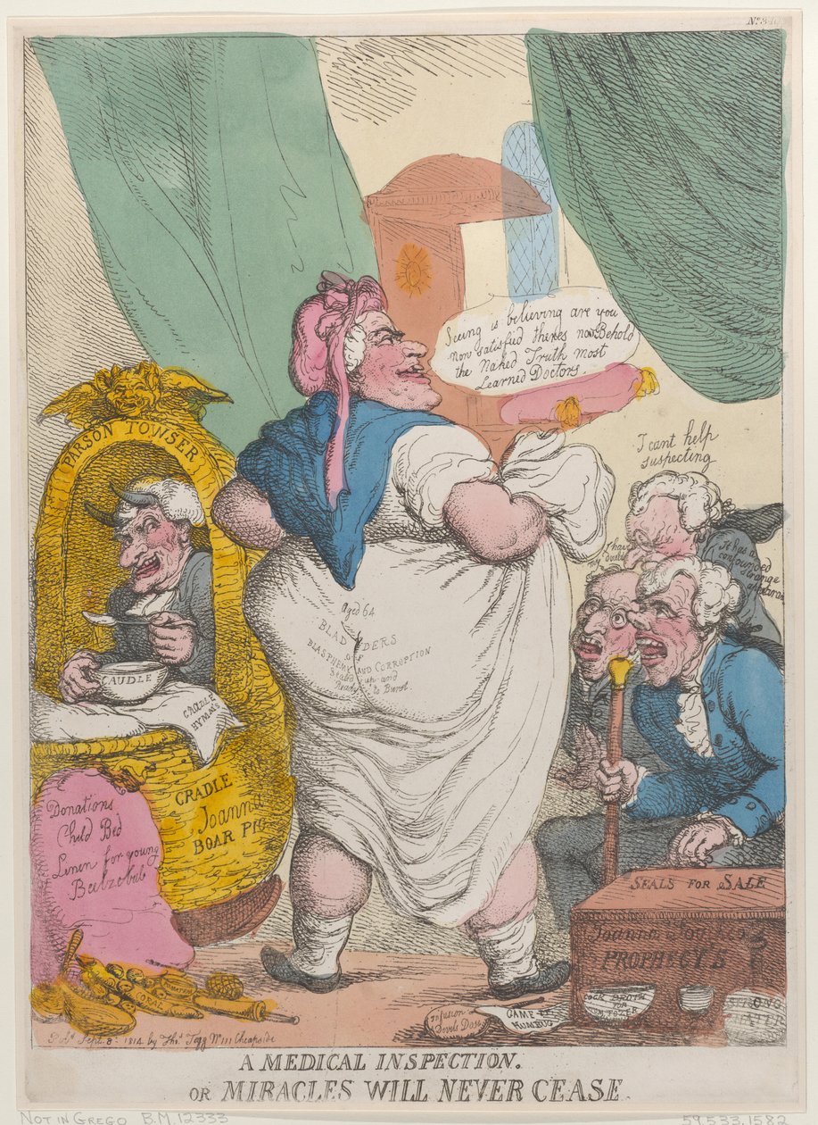 Lékařská prohlídka aneb zázraky nikdy nepřestanou, 15. září 1814, 15. září 1814. od Thomas Rowlandson