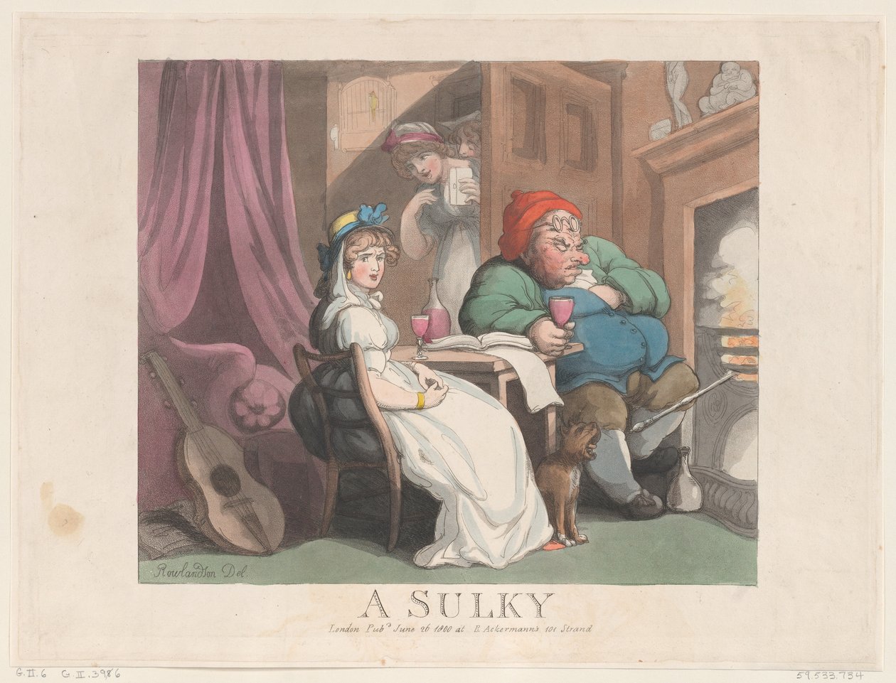 A Sulky, 26. června 1800, 26. června 1800. od Thomas Rowlandson