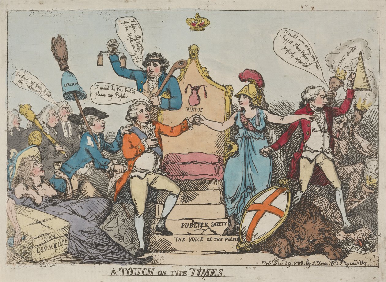 Duch doby od Thomas Rowlandson