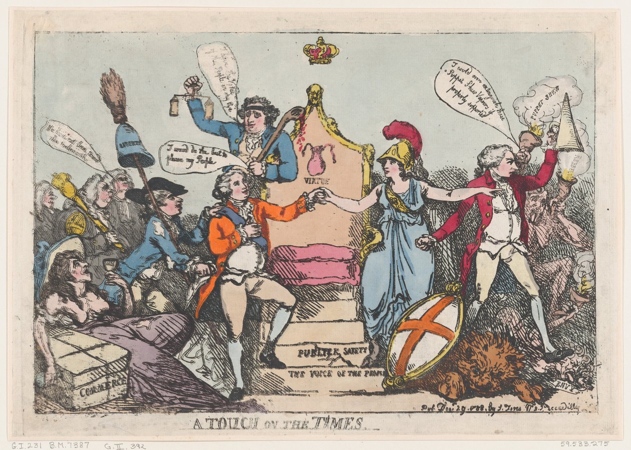 A Touch on the Times, 29. prosince 1788, 29. prosince 1788. od Thomas Rowlandson