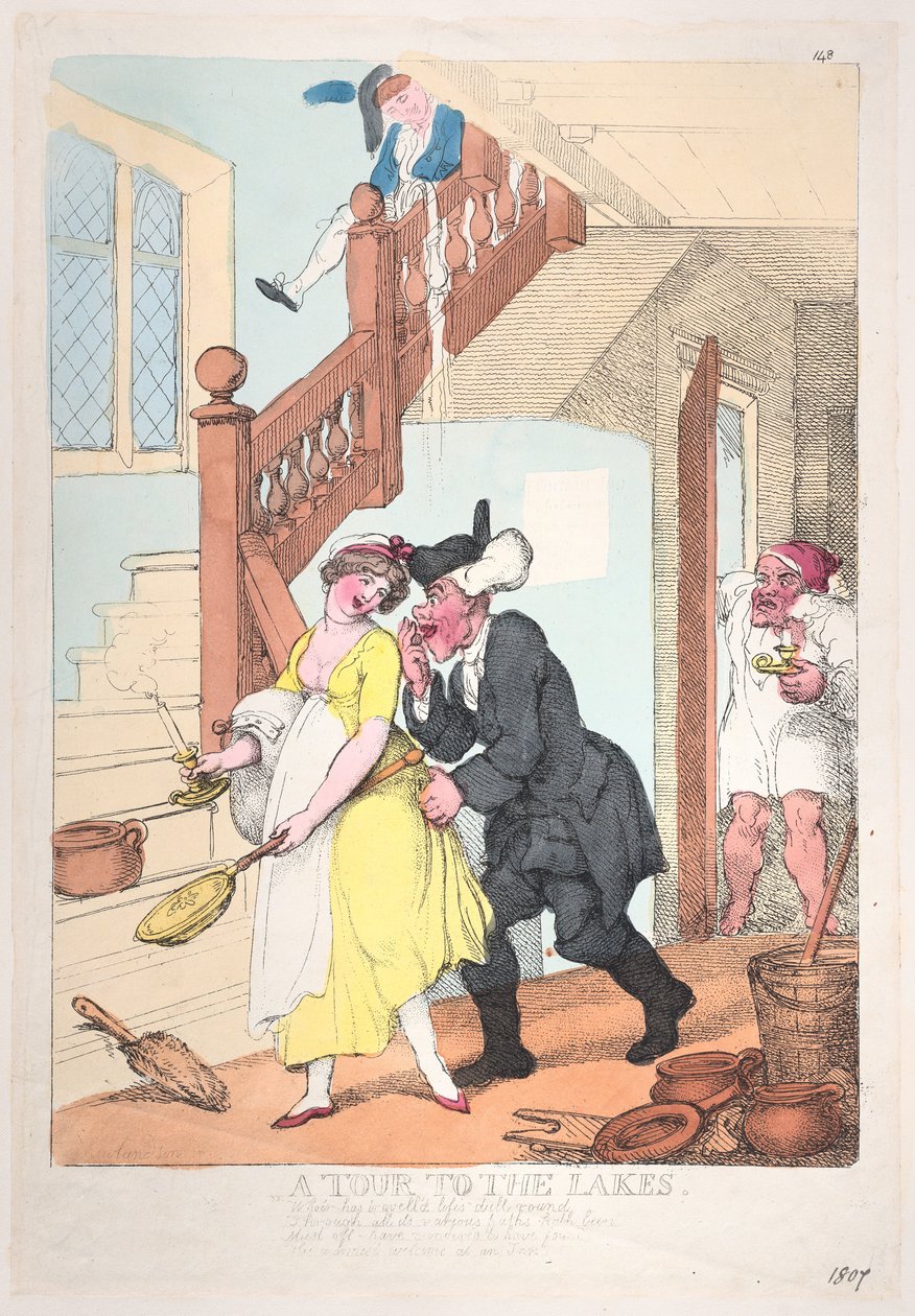 Výlet k jezerům, říjen 1807, říjen 1807. od Thomas Rowlandson