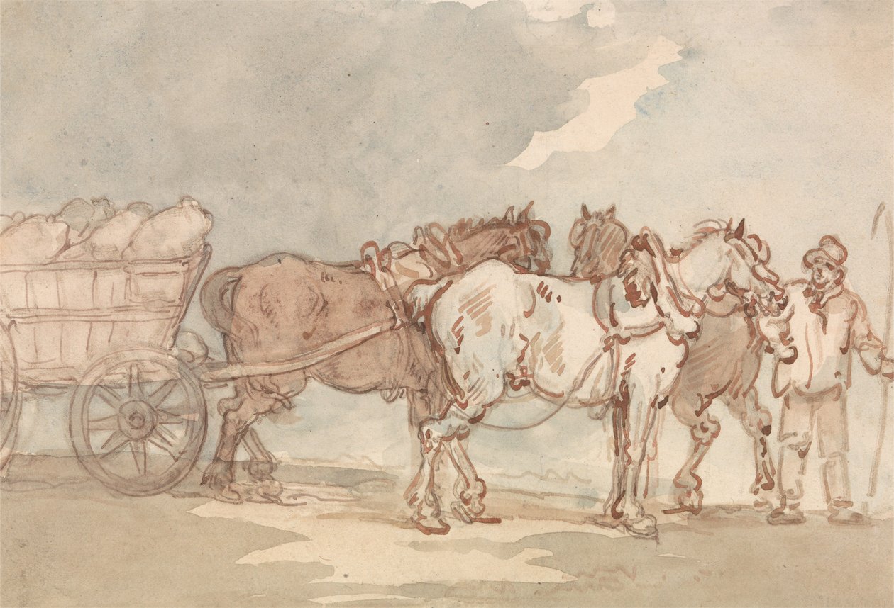 Waggonerovi od Thomas Rowlandson