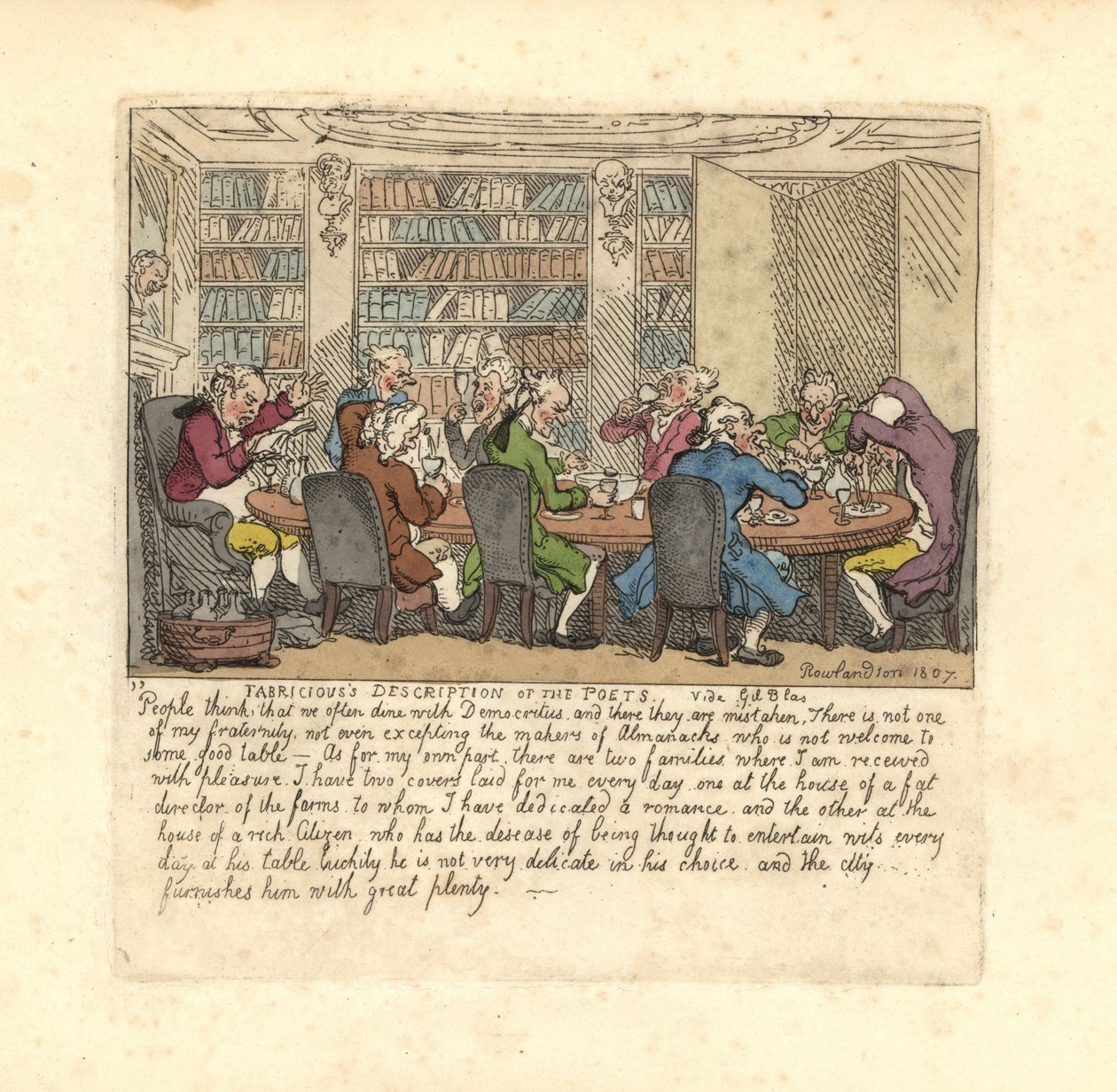 Závěsný od Thomas Rowlandson