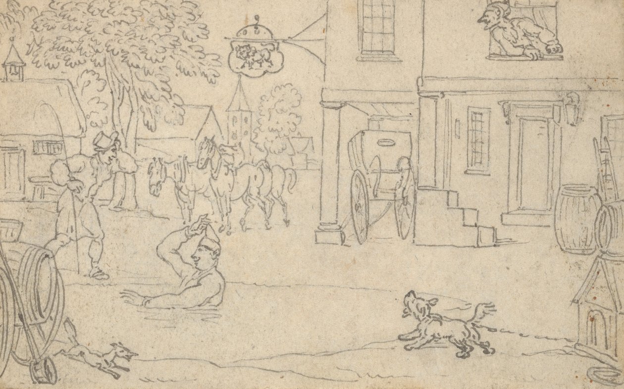 Kresba alba od Thomas Rowlandson