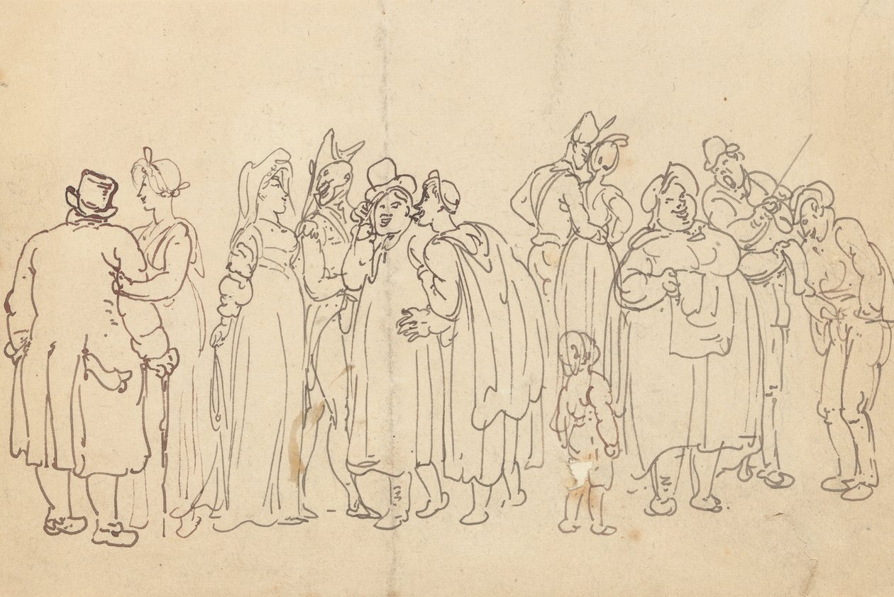 Kresba alba od Thomas Rowlandson