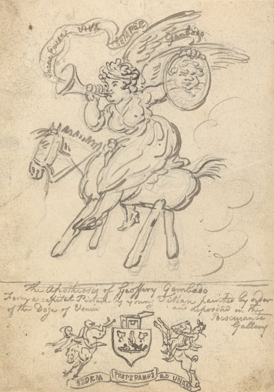 Návrh obalu alba od Thomas Rowlandson