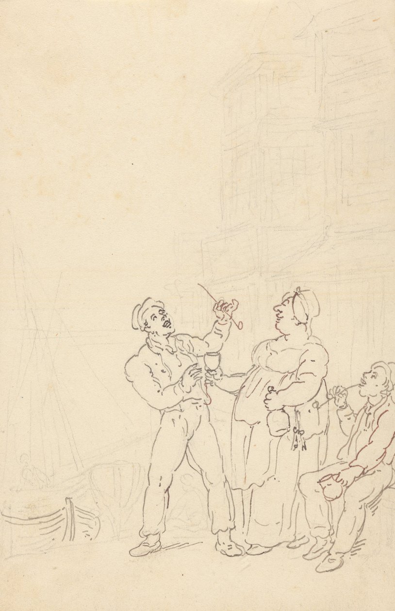 Návrh obalu alba od Thomas Rowlandson