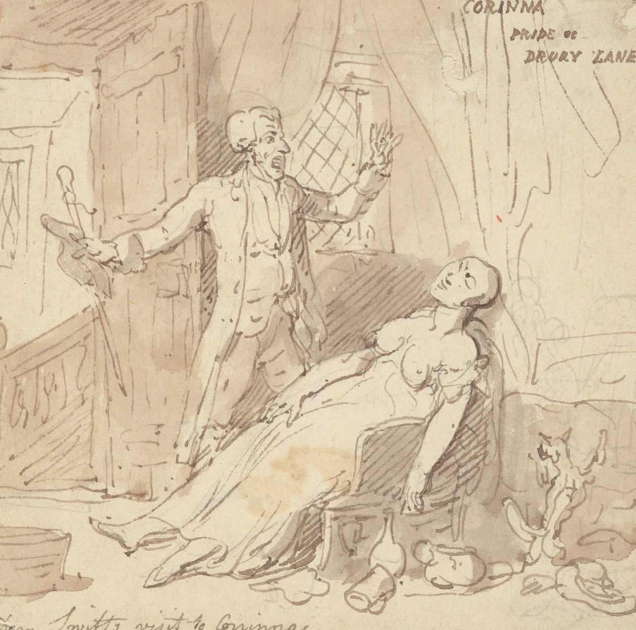 Návrh obalu alba od Thomas Rowlandson