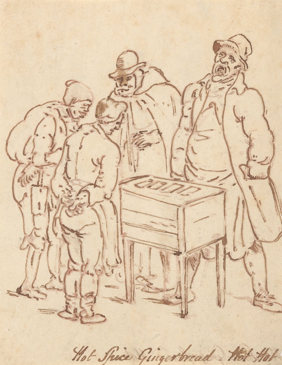 Návrh obalu alba od Thomas Rowlandson