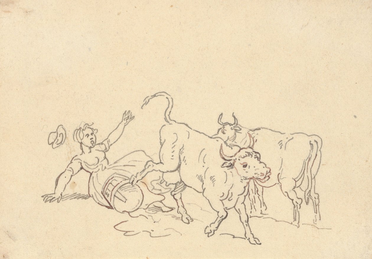 Návrh obalu alba od Thomas Rowlandson