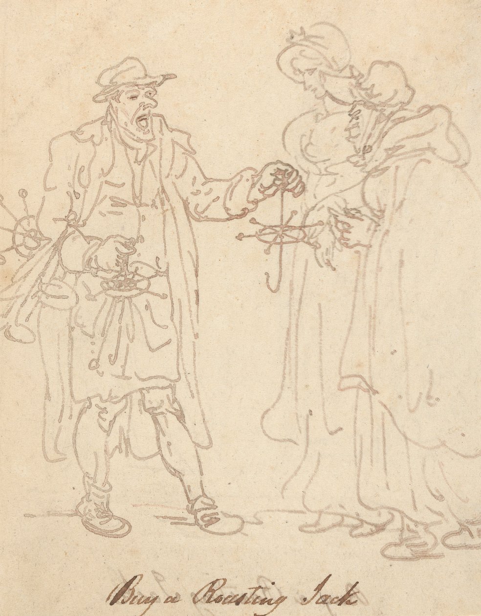 Návrh obalu alba od Thomas Rowlandson