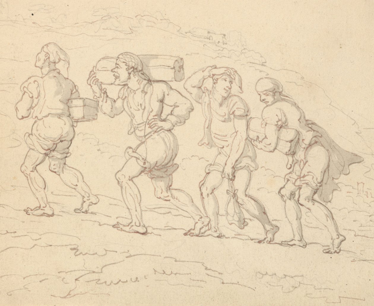 Návrh obalu alba od Thomas Rowlandson