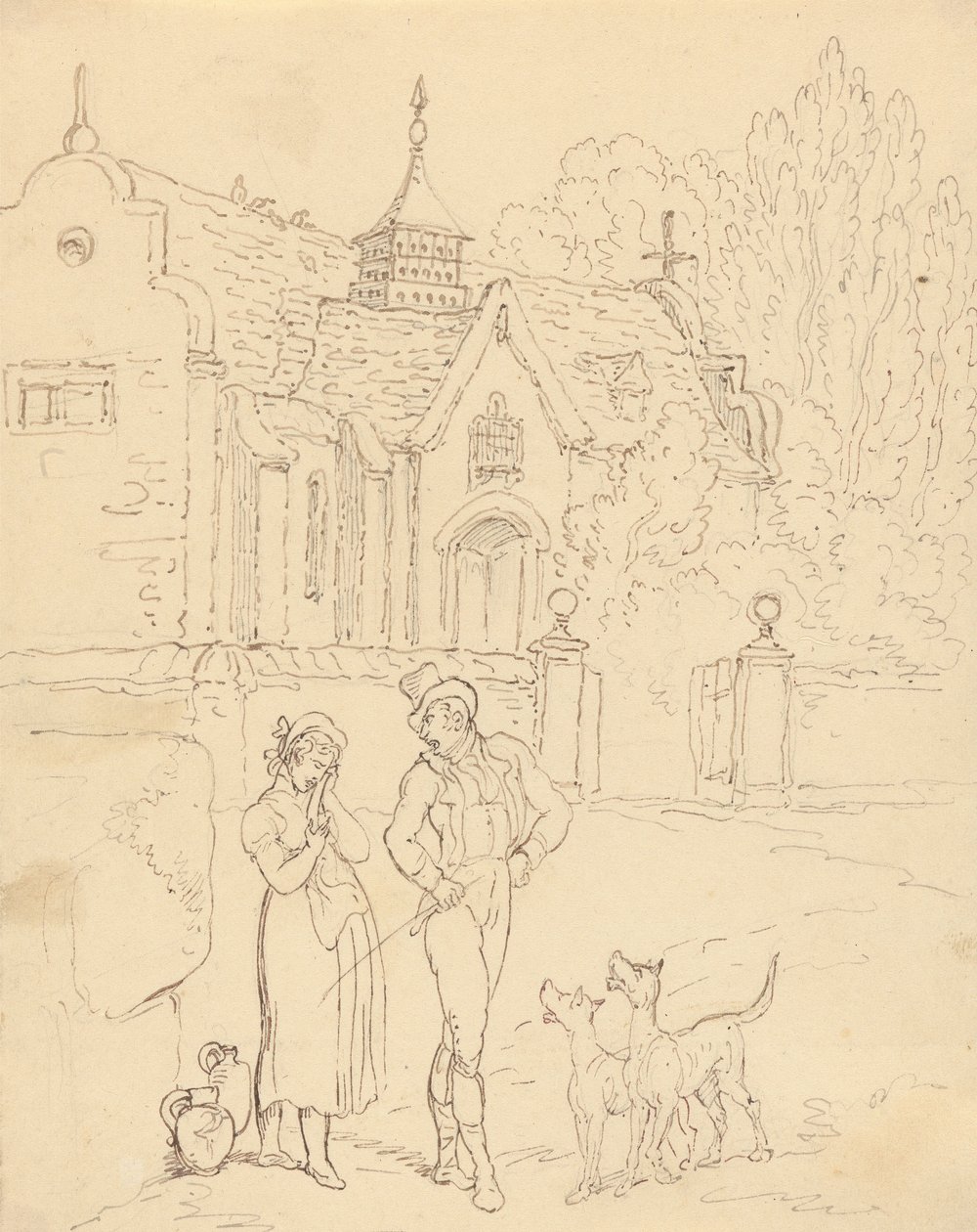 Návrh obalu alba od Thomas Rowlandson