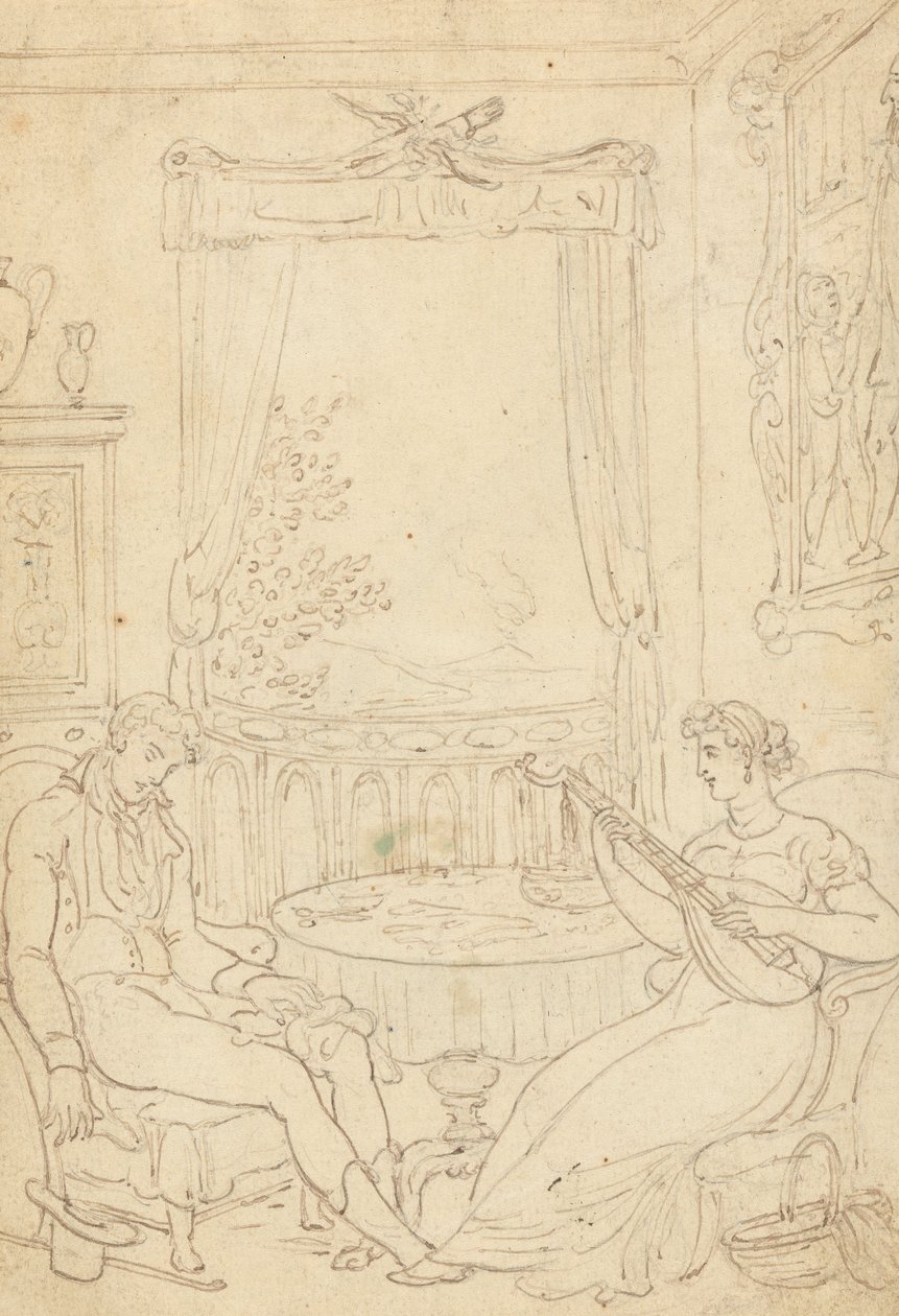 Návrh obalu alba od Thomas Rowlandson