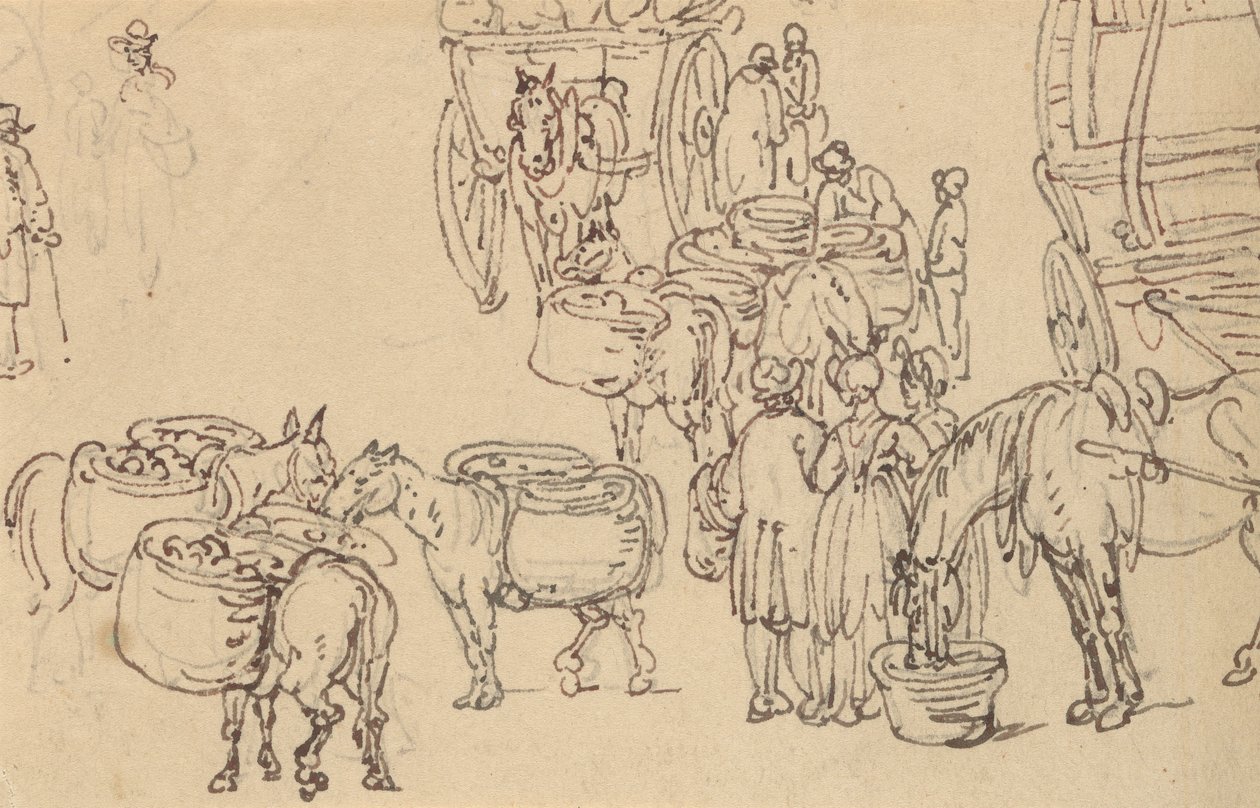 Návrh obalu alba od Thomas Rowlandson