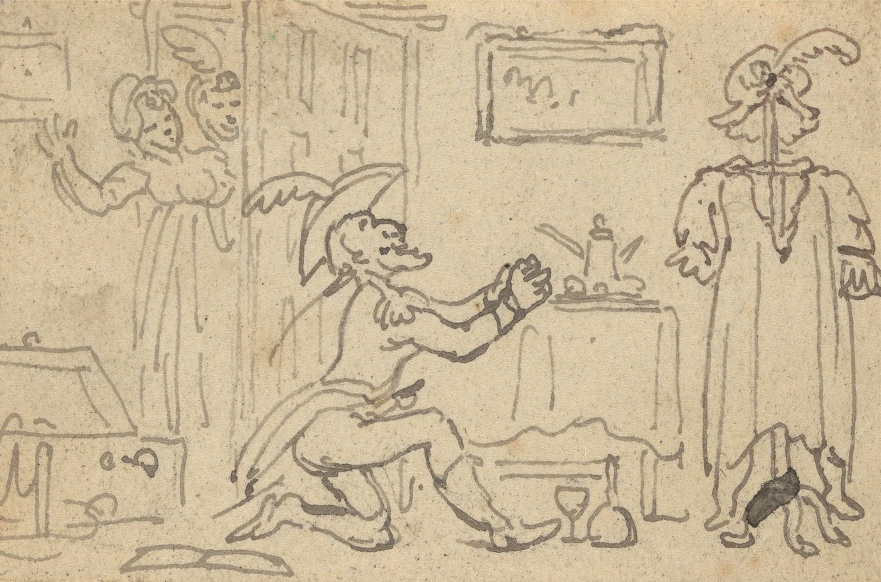 Návrh obalu alba od Thomas Rowlandson