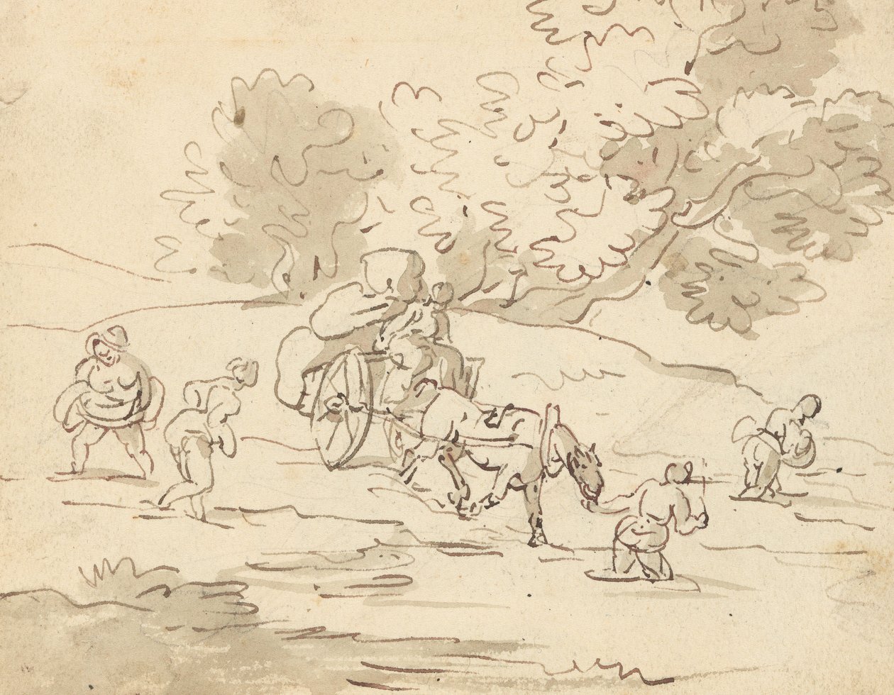 Návrh obalu alba od Thomas Rowlandson