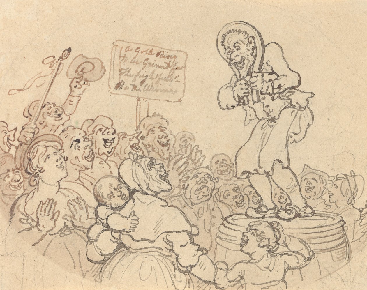 Návrh obalu alba od Thomas Rowlandson
