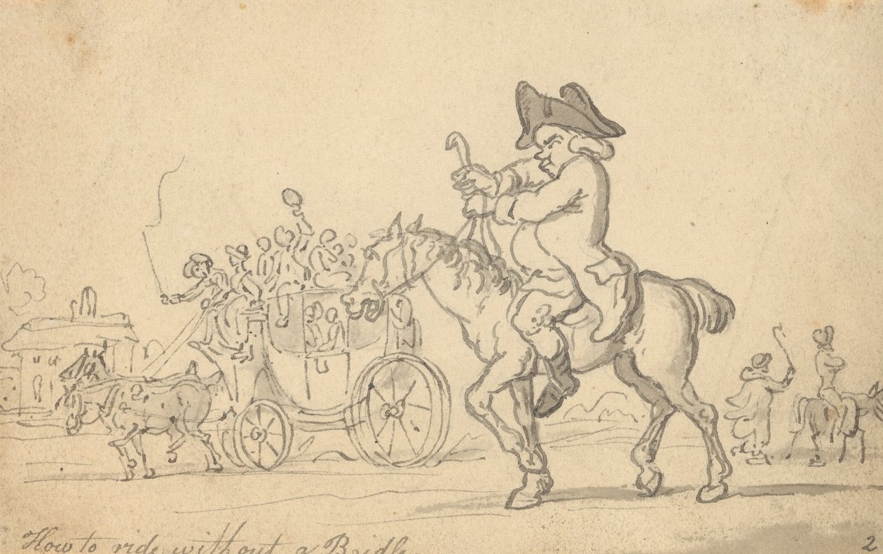 Návrh obalu alba od Thomas Rowlandson