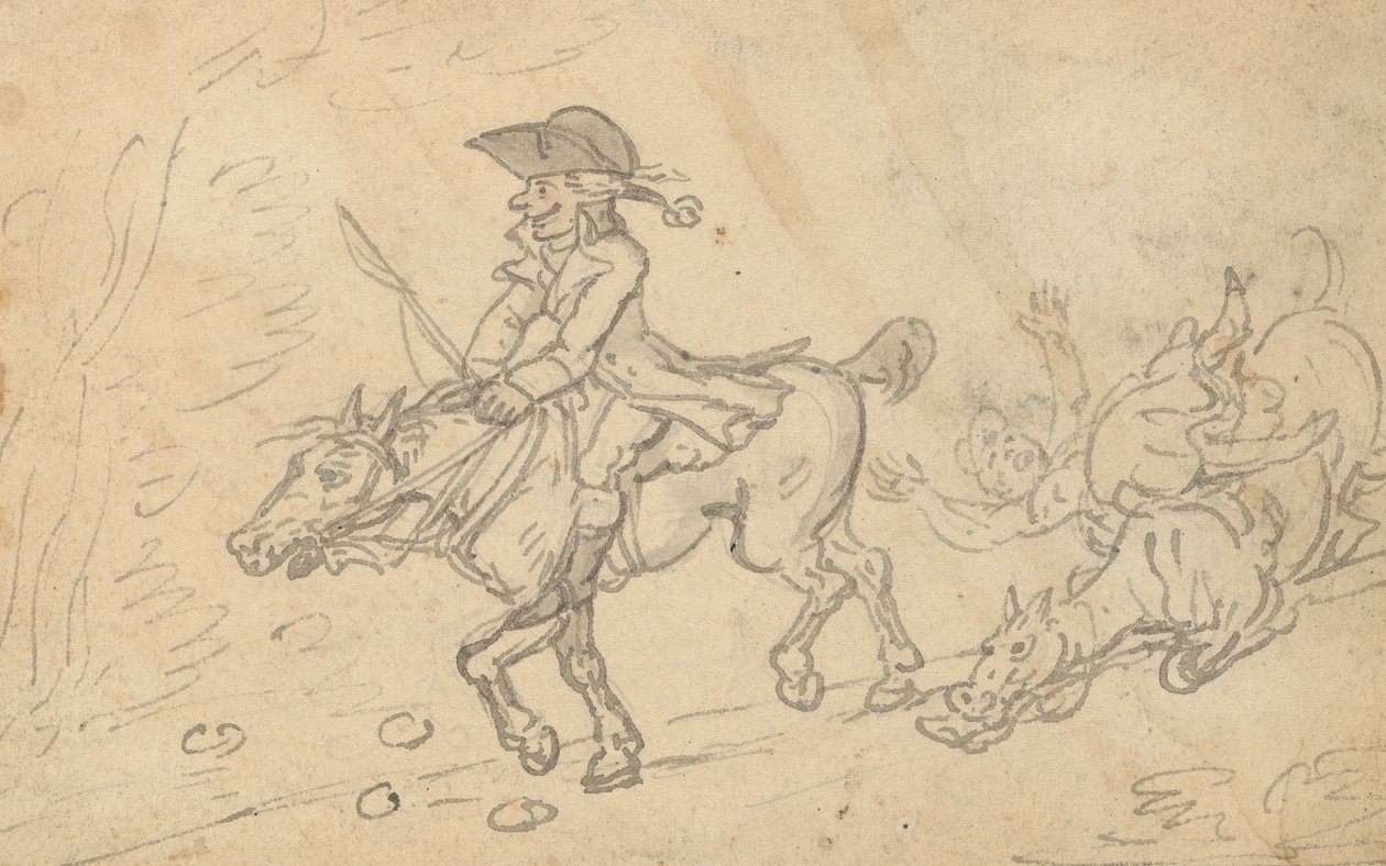 Návrh obalu alba od Thomas Rowlandson