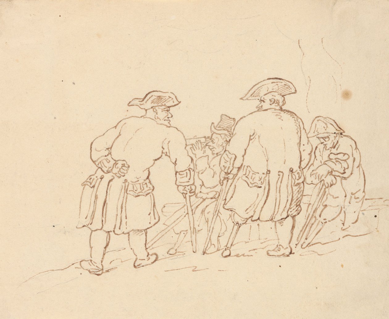 Návrh obalu alba od Thomas Rowlandson