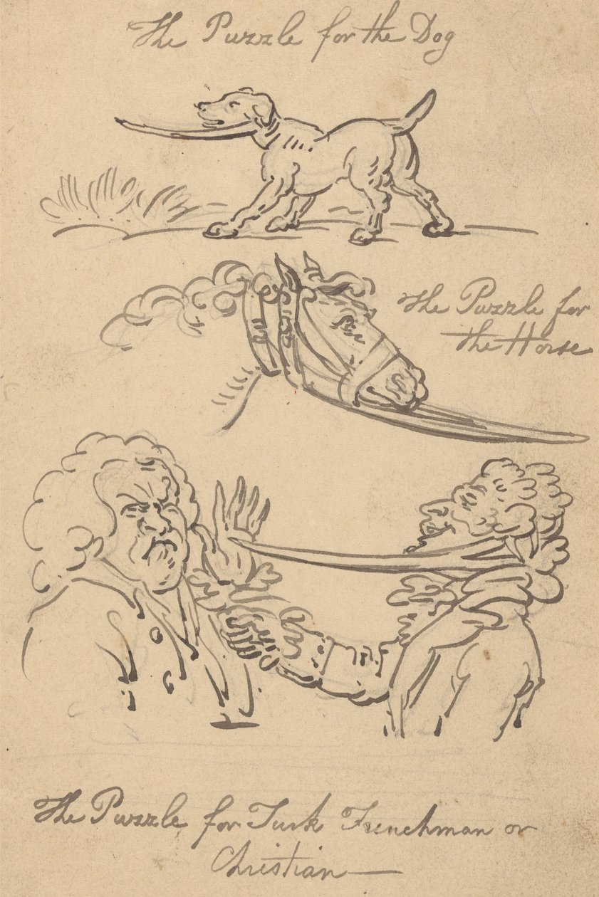 Návrh obalu alba od Thomas Rowlandson