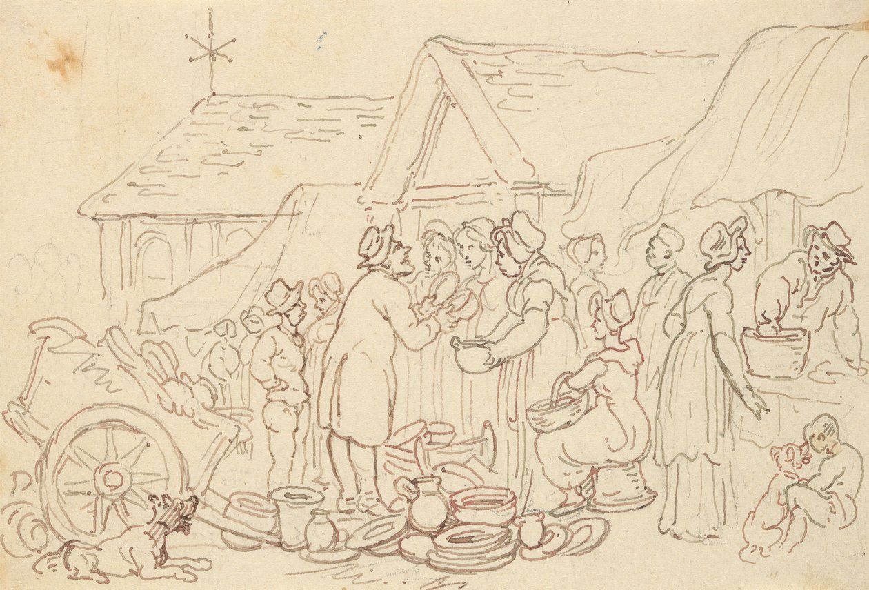 Návrh obalu alba od Thomas Rowlandson