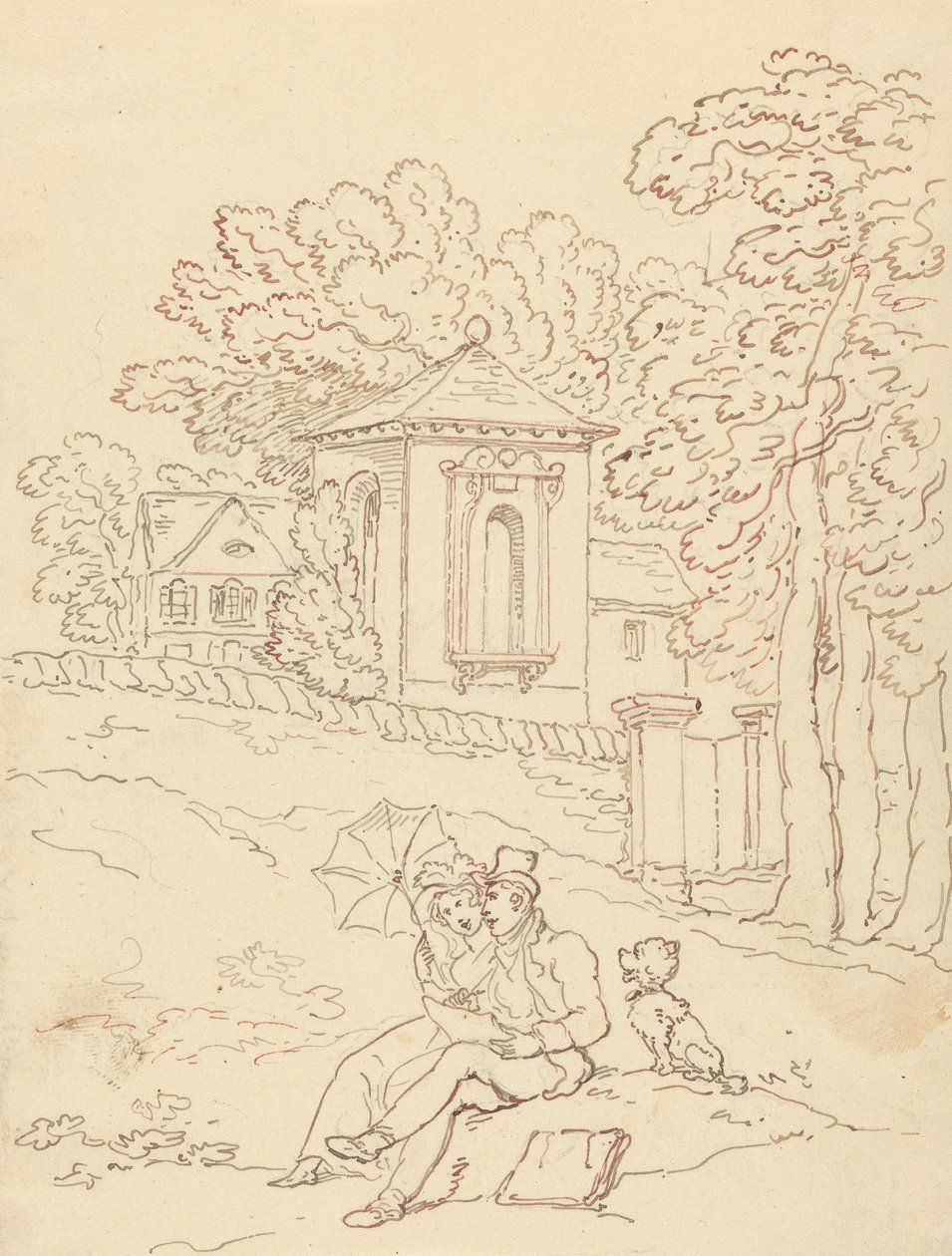 Návrh obalu alba od Thomas Rowlandson