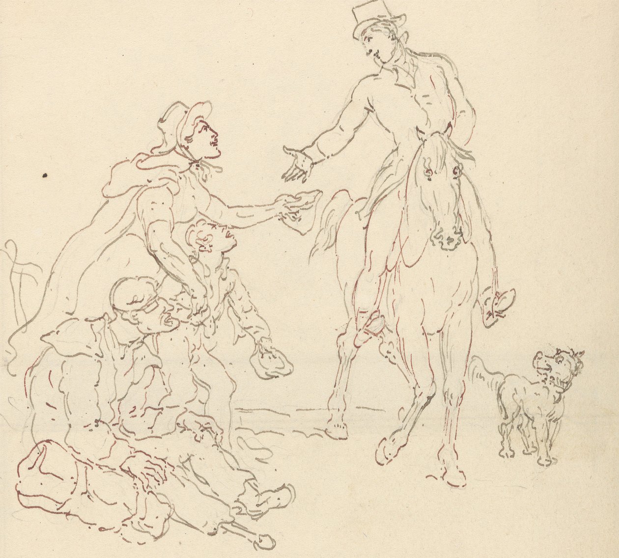 Návrh obalu alba od Thomas Rowlandson