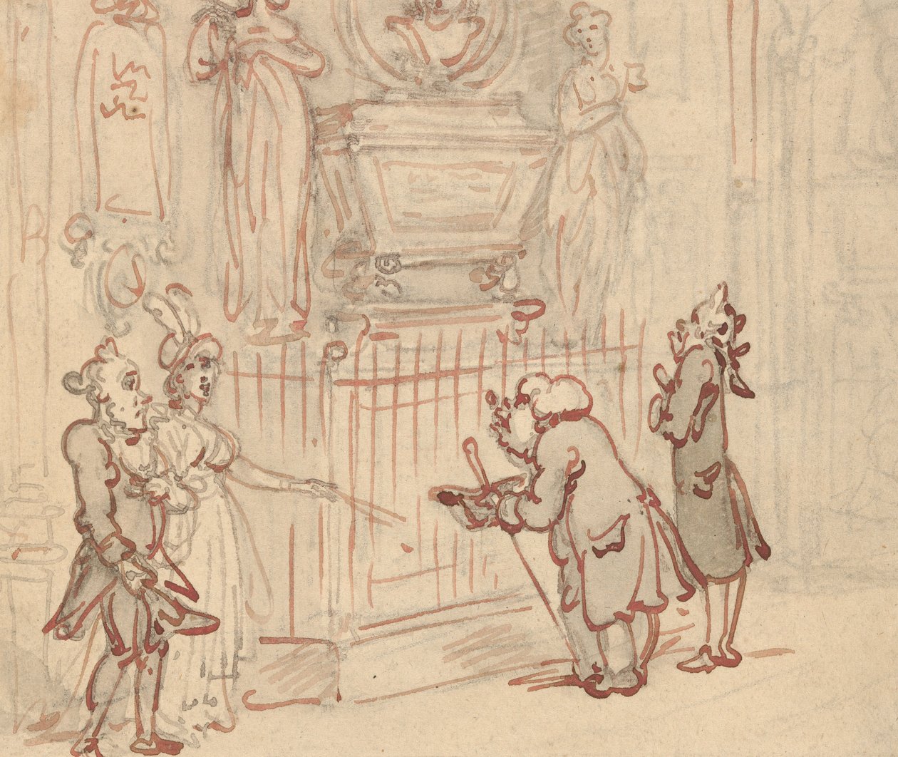 Návrh obalu alba od Thomas Rowlandson
