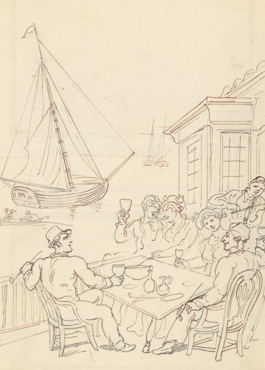 Návrh obalu alba od Thomas Rowlandson