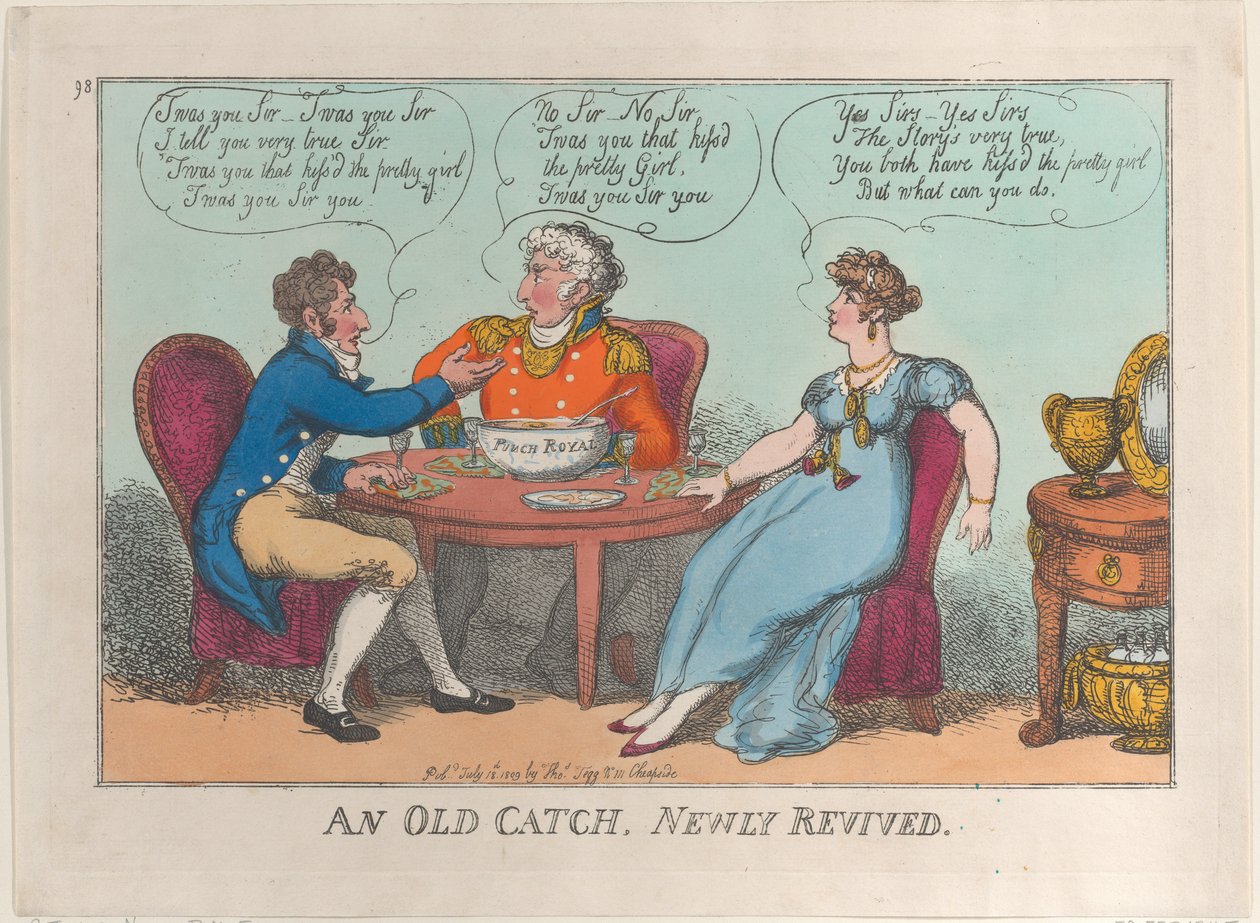 Starý úlovek, nově oživený, 18. července 1809, 18. července 1809. od Thomas Rowlandson