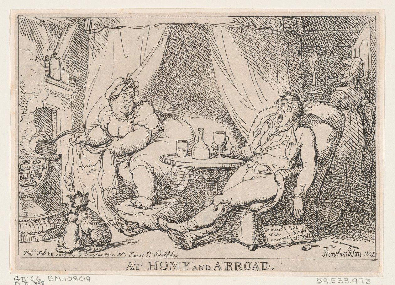 Doma i v cizině, 28. února 1807., 28. února 1807. od Thomas Rowlandson