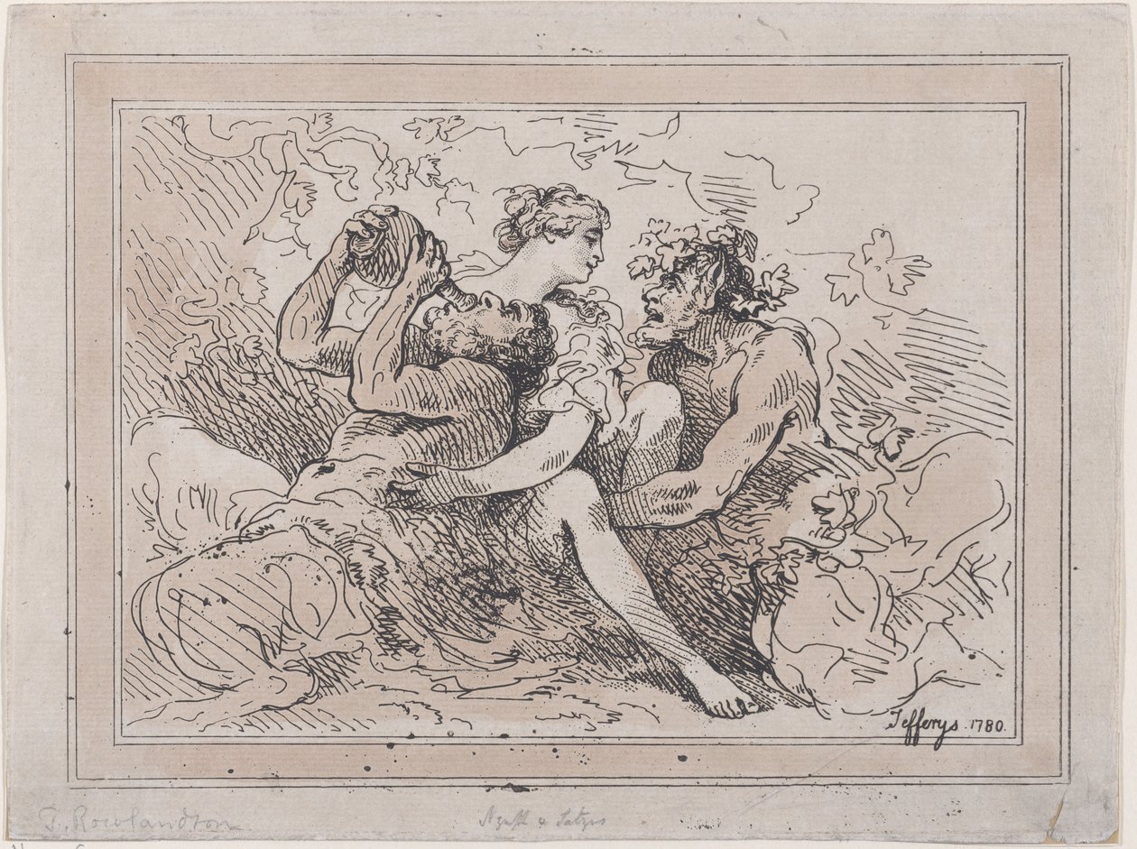 Bacchants, 1786, 1786. od Thomas Rowlandson
