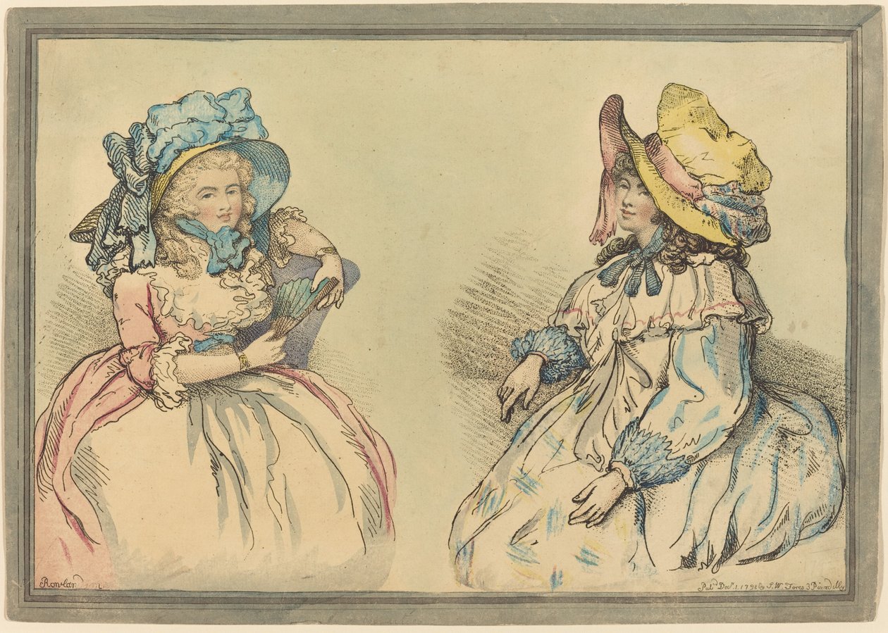 Krásky od Thomas Rowlandson
