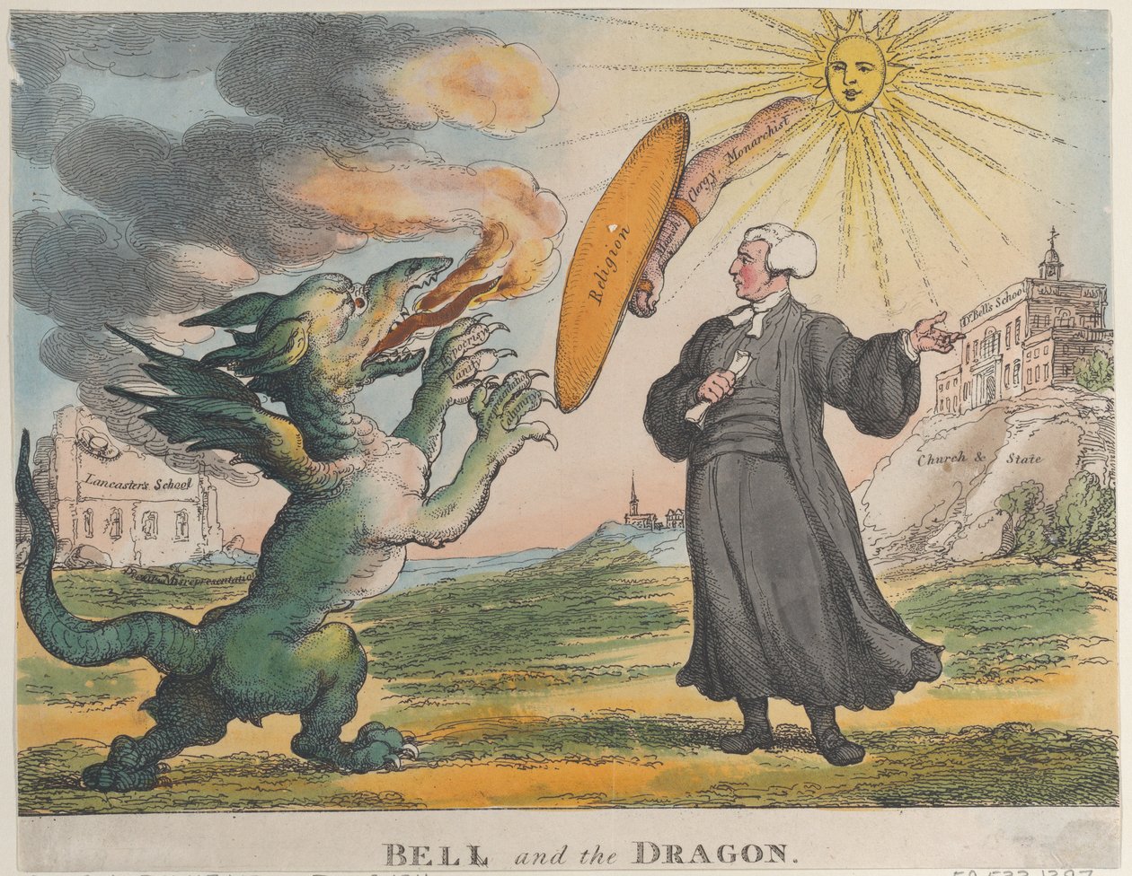 Zvonek a drak, 9. prosince 1811, 9. prosince 1811. od Thomas Rowlandson
