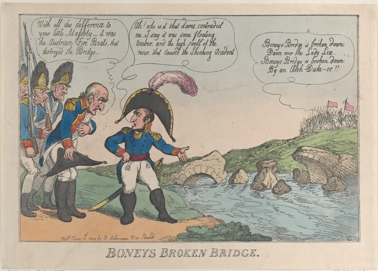 Boneys Broken Bridge, 12. června 1809, 12. června 1809. od Thomas Rowlandson