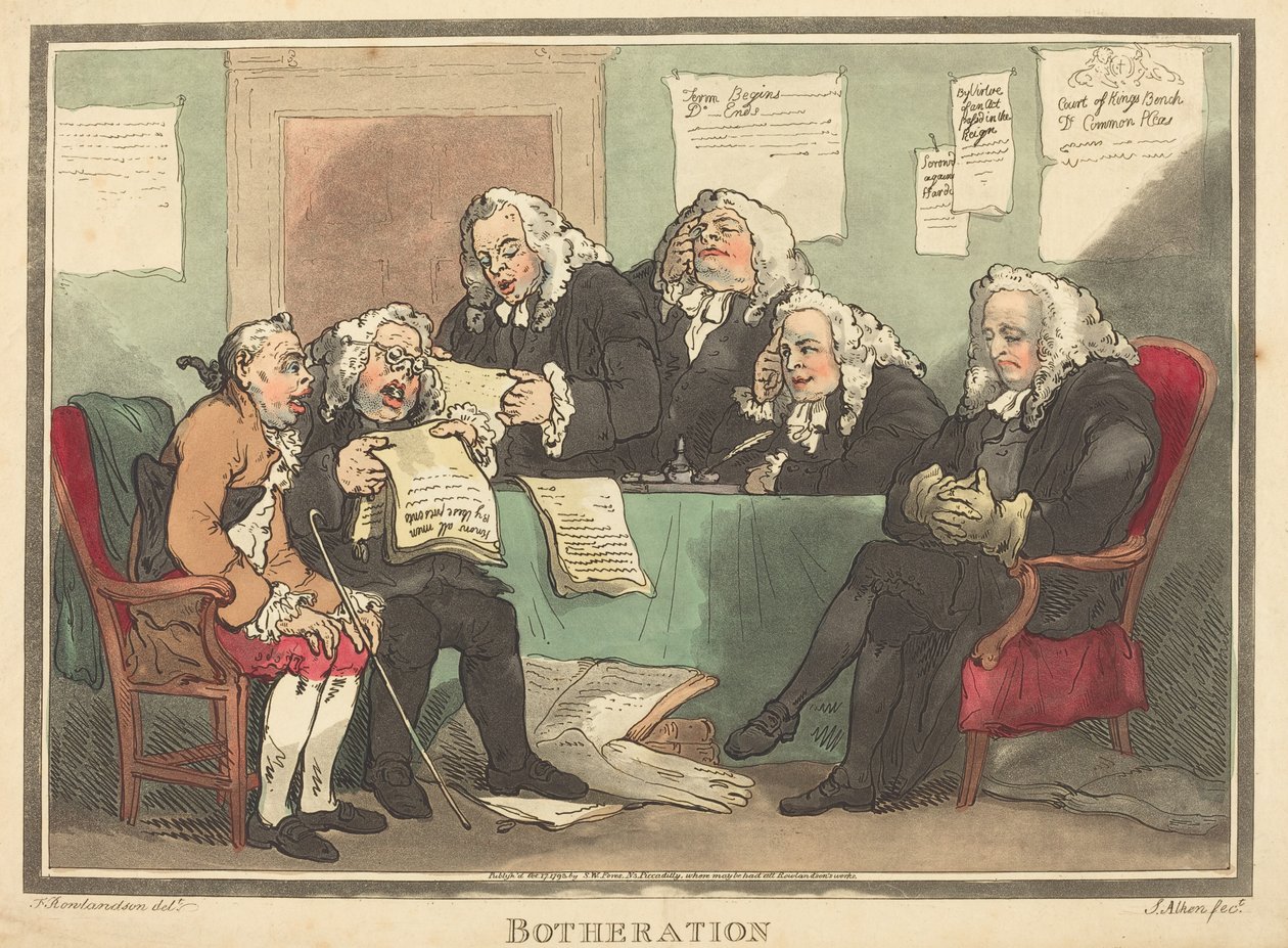 Obtěžování od Thomas Rowlandson