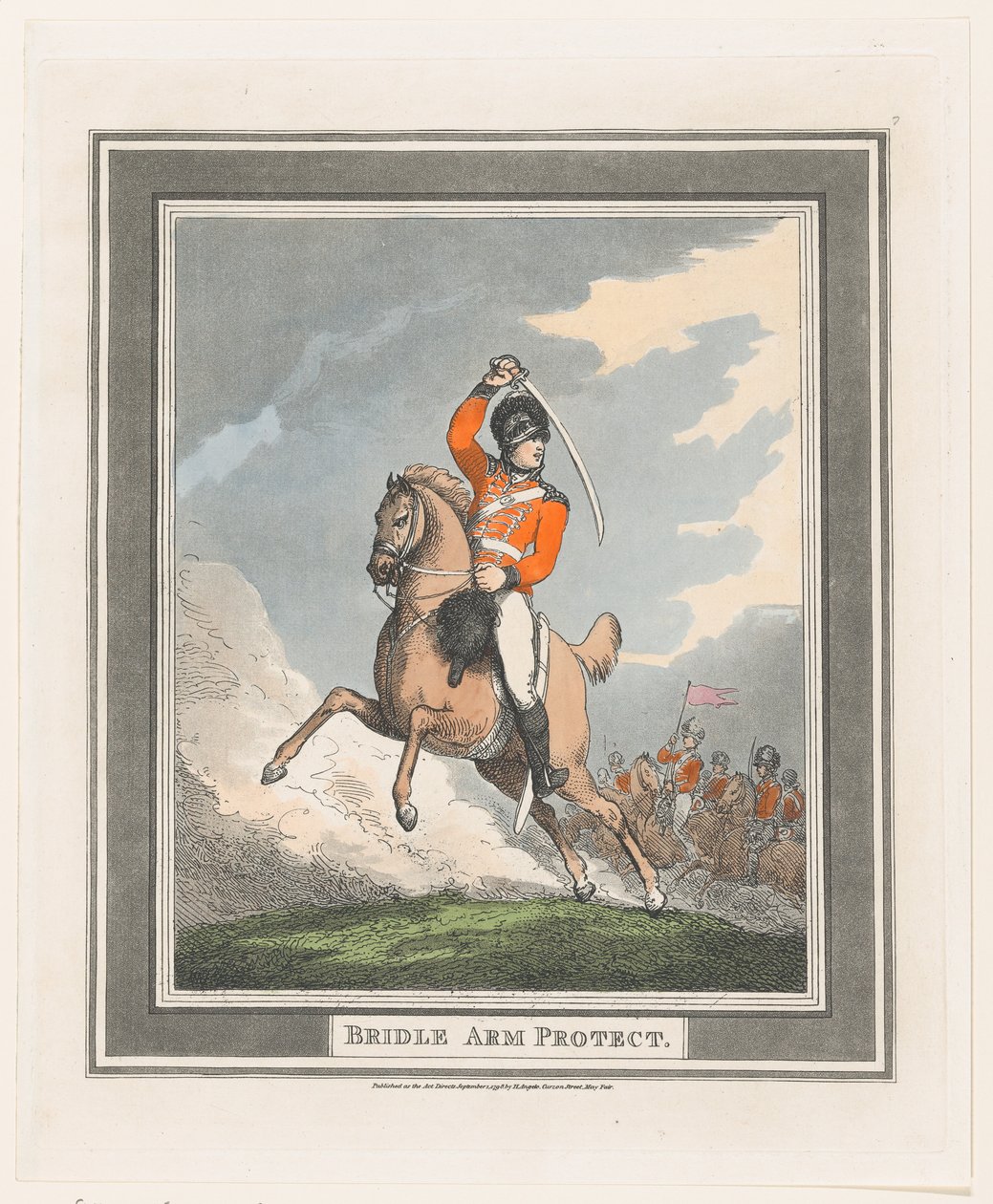 Brdle Arm Protect, 1. září 1798, 1. září 1798. od Thomas Rowlandson