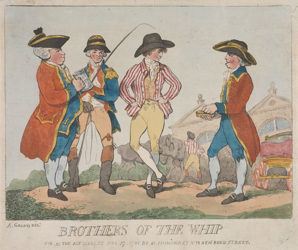 Bratři biče od Thomas Rowlandson