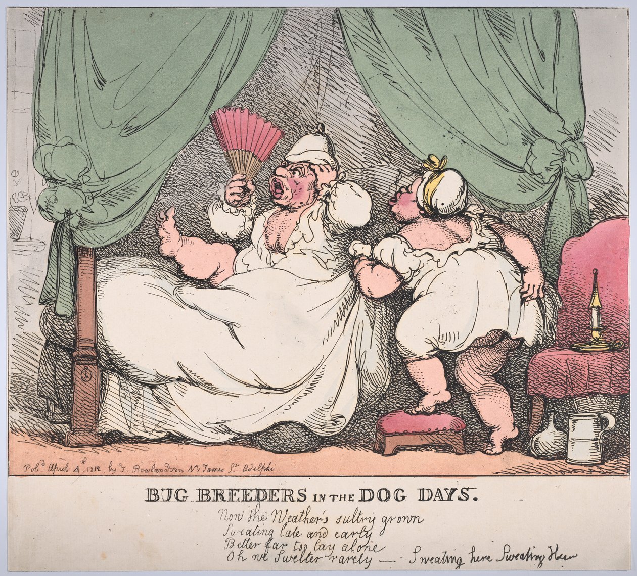 Chovatelé brouků na psích dnech, 4. dubna 1812, 4. dubna 1812. od Thomas Rowlandson